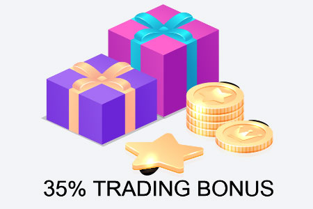 35% Trading Bonus