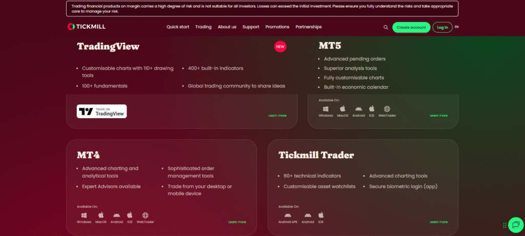 trading platforms