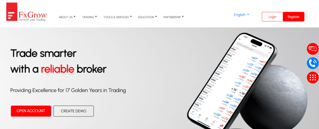 Trade smarter
with a reliable broker