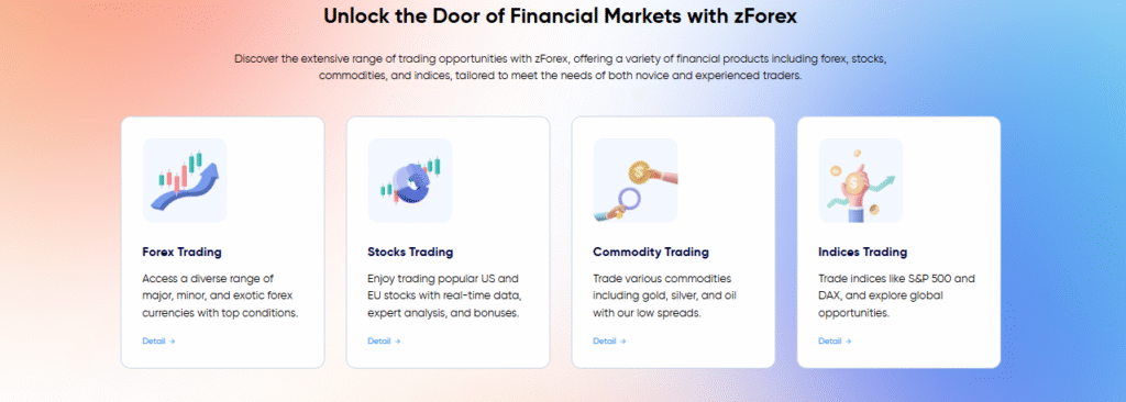 Financial Markets with zForex